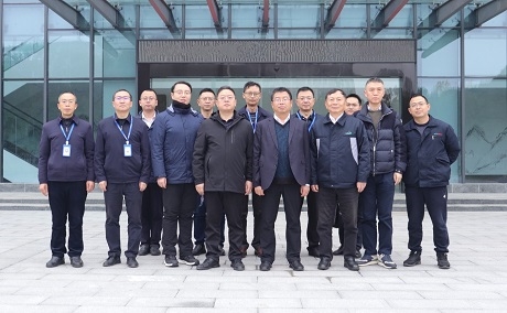 蒋文春率队莅临绵阳918博天娱乐官网公司调研指导事情